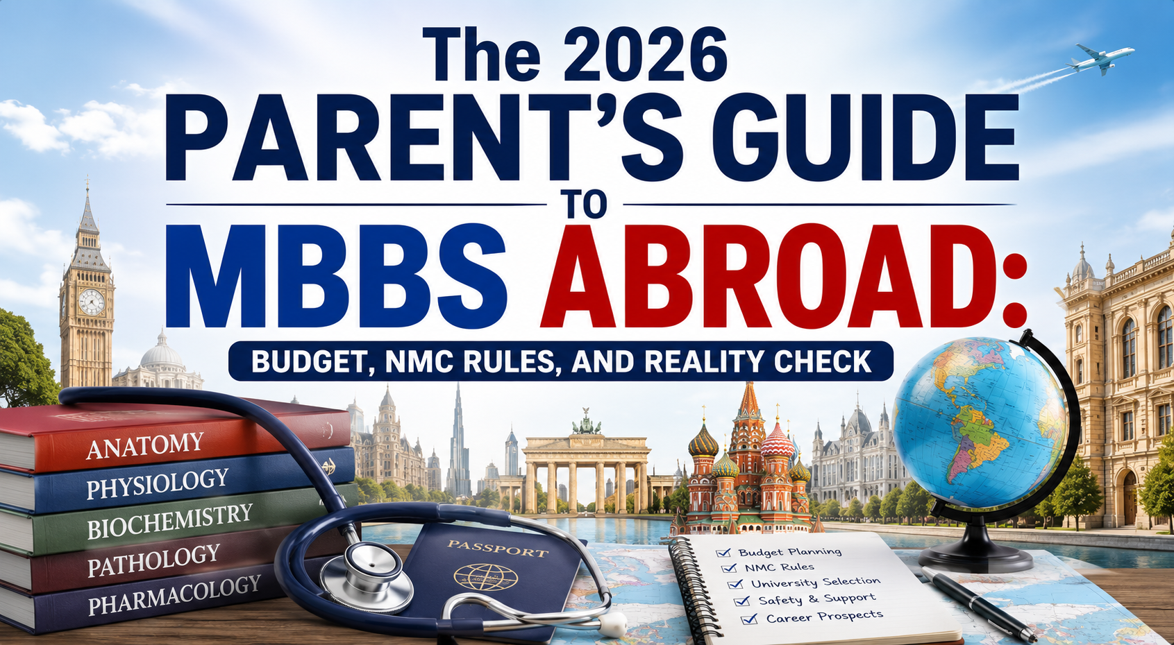The 2026 Parent’s Guide to MBBS Abroad: Budget, NMC Rules, and Reality Check