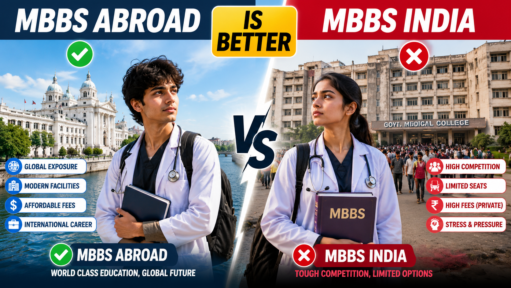 MBBS INDIA IS BETTER THEN MBBS ABORD